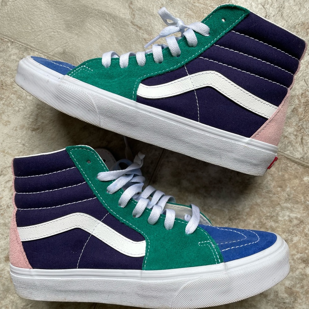 Vans sk8-hi  7.5 mens 9 women